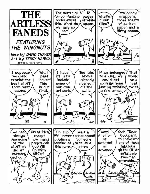 Artless Science Fiction Fan Editors